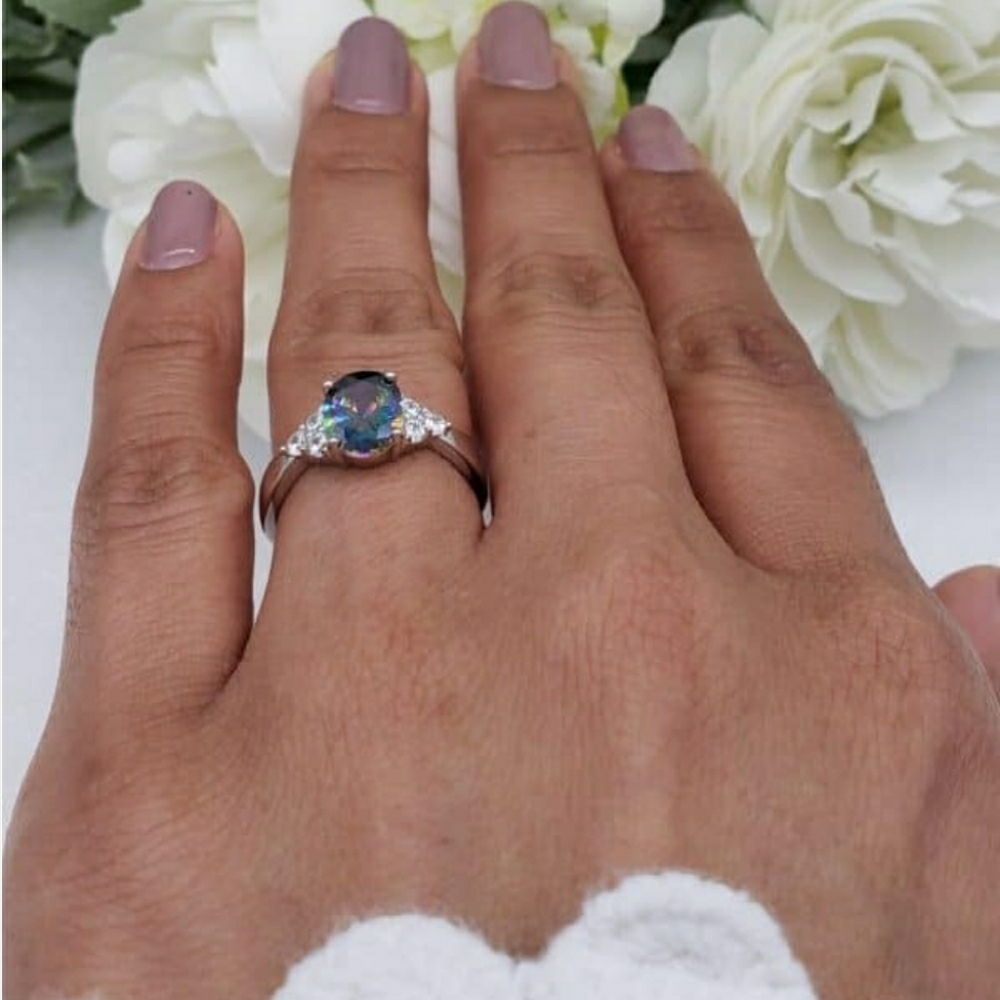🥰 PERFECT RAINBOW RING - Picture 2 of 4